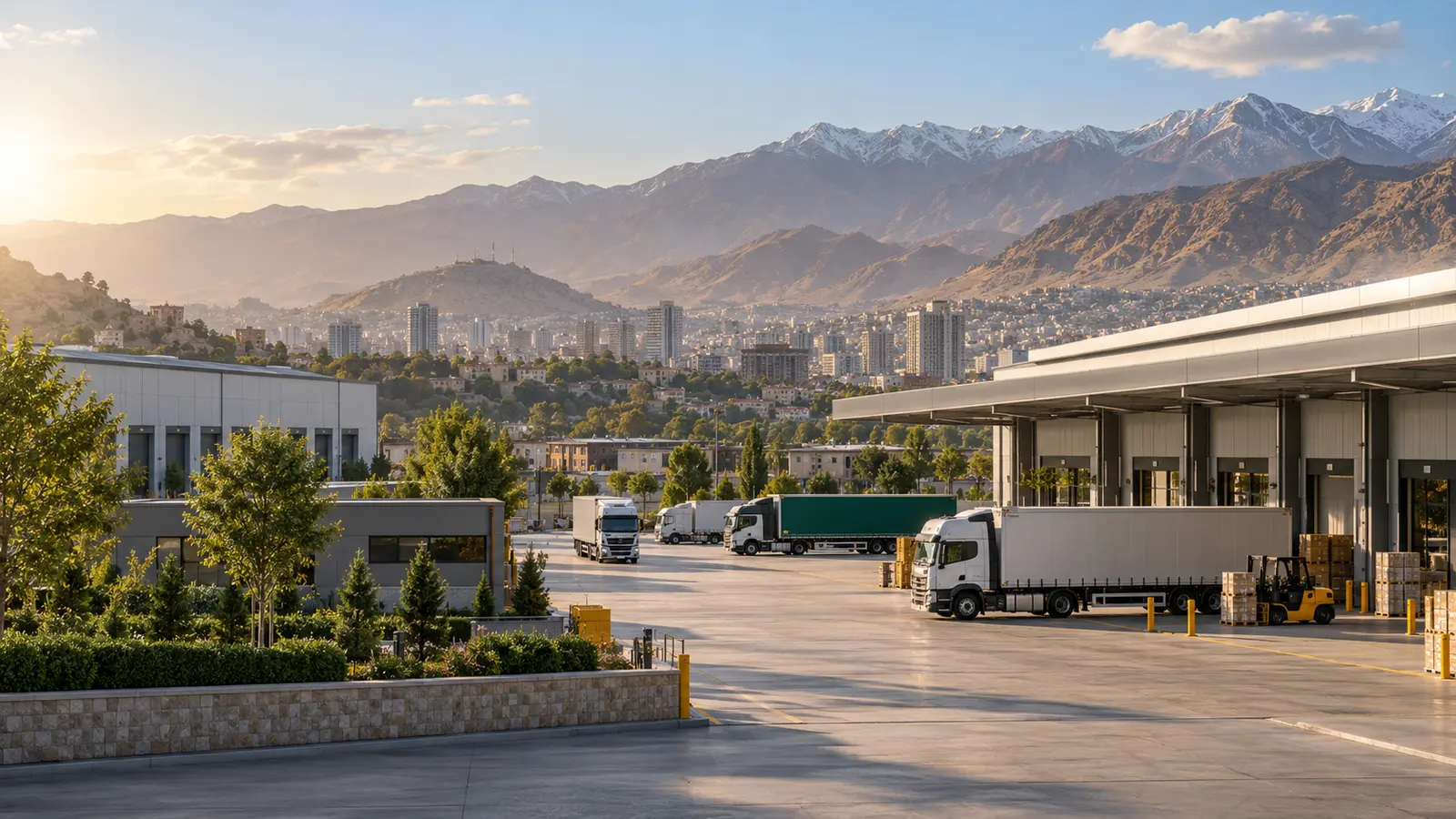 زیرساخت بازرگانی و توزیع کالا در بازار افغانستان